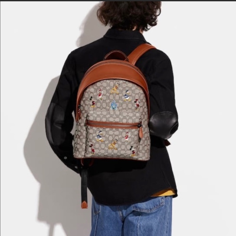 NWT COACH X Disney Limited Edition Leather Backpack
